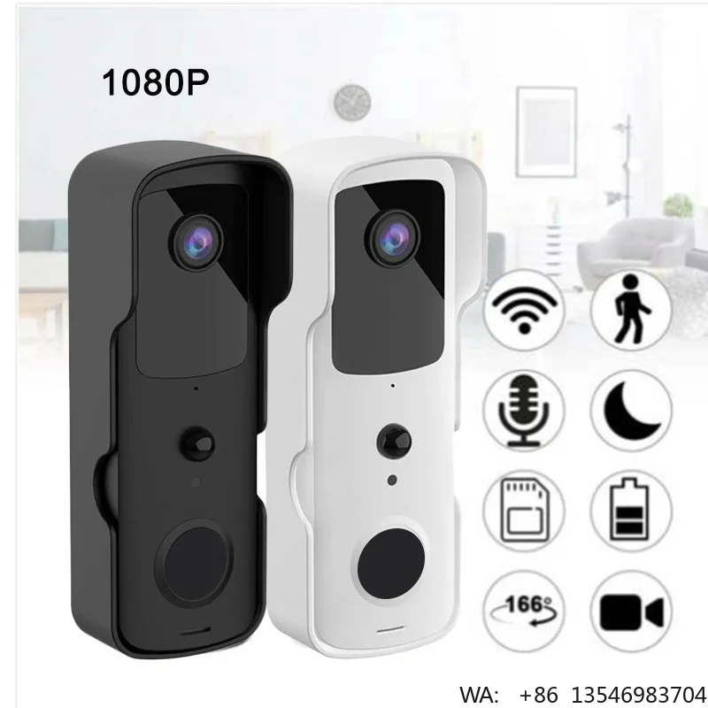 2024 for Top Sell Tuya Home Ring Video Doorbell Camera Chime 1080p HD Smart WiFi Intercom OLED Display Android Operated