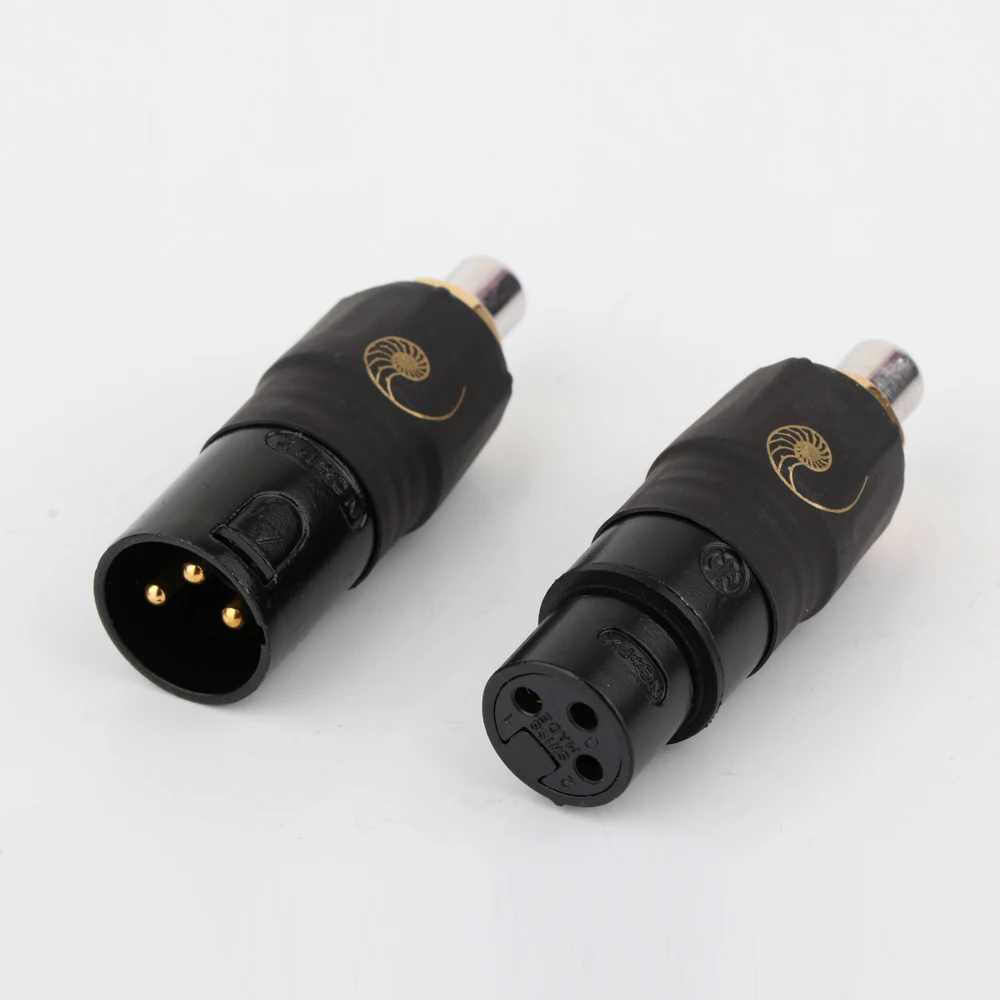 Высокое качество Cardas XLR 3-контактный разъем «мама/папа» на RCA «мама» аудиоразъем адаптера