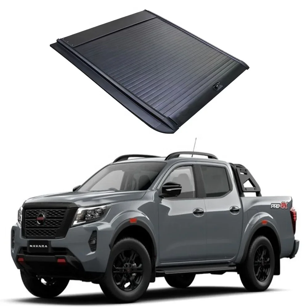 Factory direct sales Pickup Truck Bed Manual Box Retractable Tonneau Cover For 2015+ Hilux /Revo