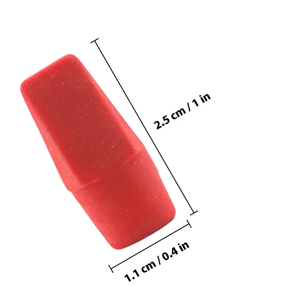30Pcs Decorative Pencil Eraser Caps Tpr Soft Smooth Erasers for Pencils Sketch Paper Protection Lightweight Compact Eraser