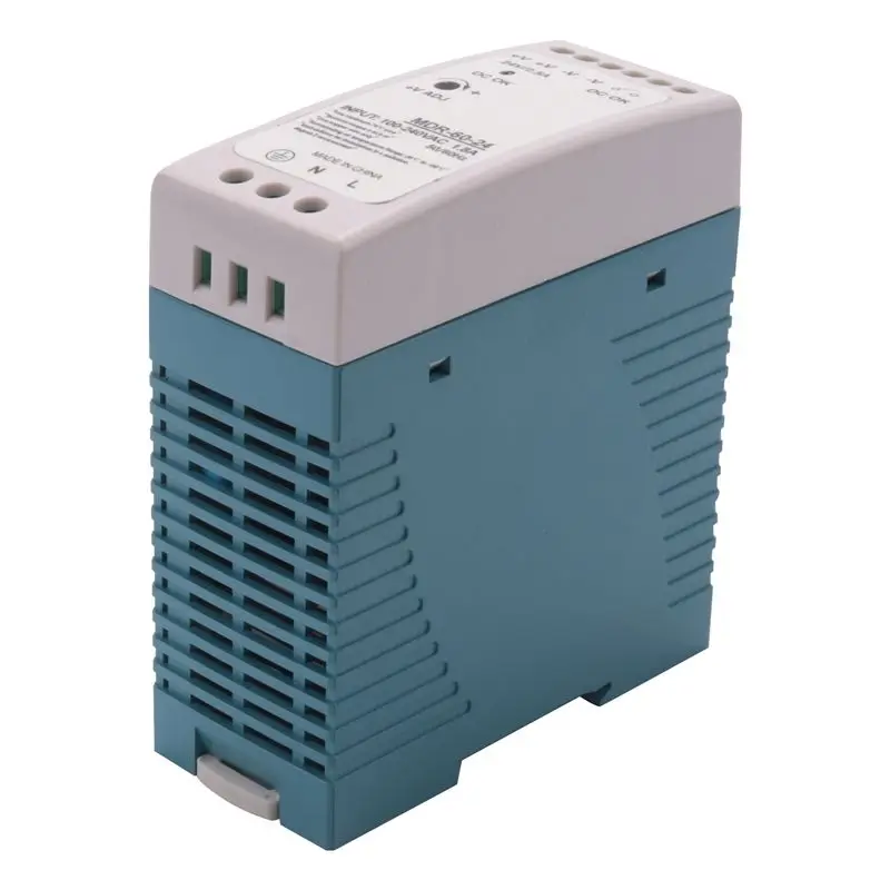 ~PERFECT}MDR-60 24V 60W Din Rail power supply ac-dc driver voltage regulator power suply 110V 220V