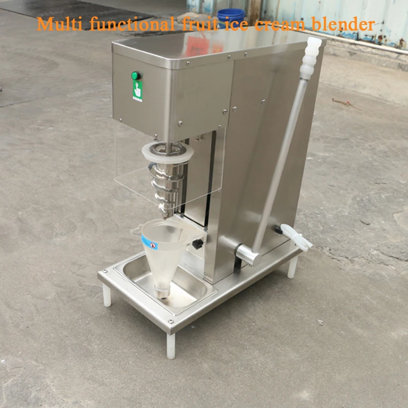 Commercial Electric Swirl Drill Ice Cream Mixer Machine 750W Frozen Yogurt Machine Yogurt Ice Cream Machine With Cleaning