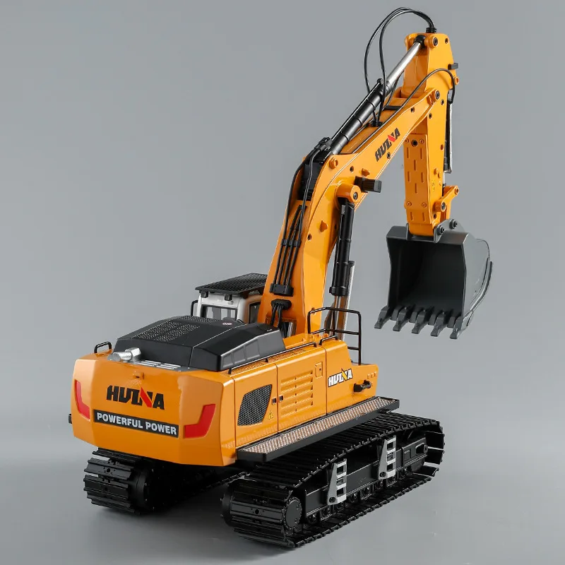 Kabolite 599 RC Excavator RTR 1/14 Metal Remote Control Electronic Digger Construction Truck Lights Model Toy Gift TH22703