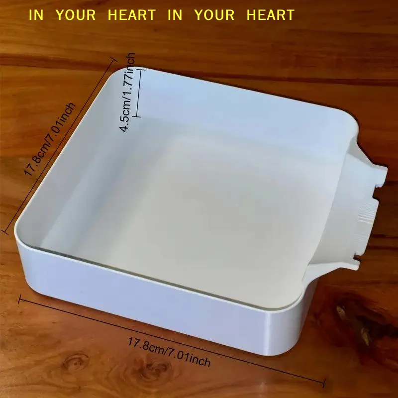 【X】Washing Machine Drainage Tray 3D Printed Drip Funnel Easy to Clean Cleans Lint Filters for Small Laundry Space