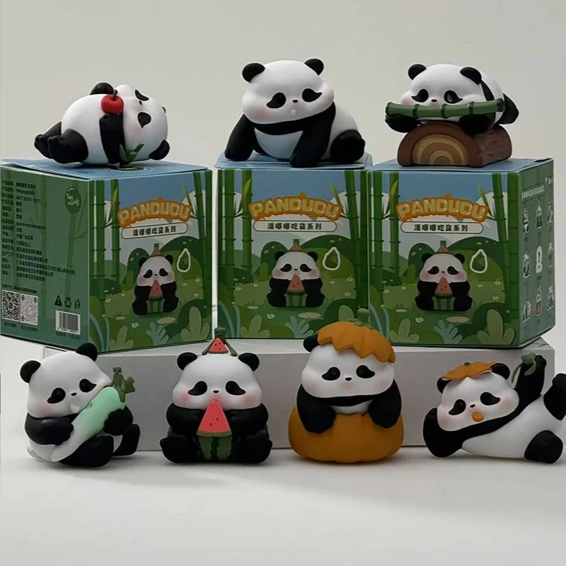 

Genuine Cartoon Panda Series Trendy Blind Box Childrens Toy Gift Figure Ornaments Surprise Blind Box Fashion Toys Figures