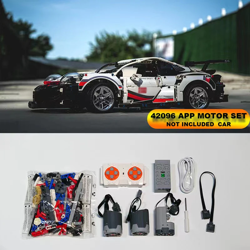 NEW App Control Bugatti 919 RC Modification Motor Kit for 42096 42056 42083 20086 Technical MOC Building Block Brick DIY Toy