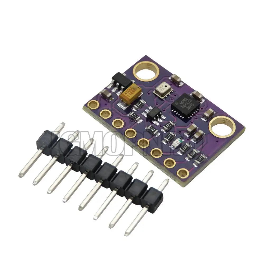 MPU-9250 3-5V MPU9250 GY-91 SPI IIC/I2C 10 dyl kompas z przyspieszeniem 9-czujnik osi moduł tablicy BMP280 dla Arduino — zdjęcie 6