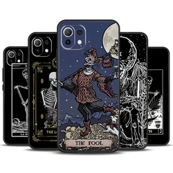 The Hermit Tarot Card Grim Reaper Case For POCO X6 Pro M6 X5 X3 Pro M5s F3 F5 Xiaomi 14 13 Ultra 12 Lite 11T 12T 13T Pro Cover
