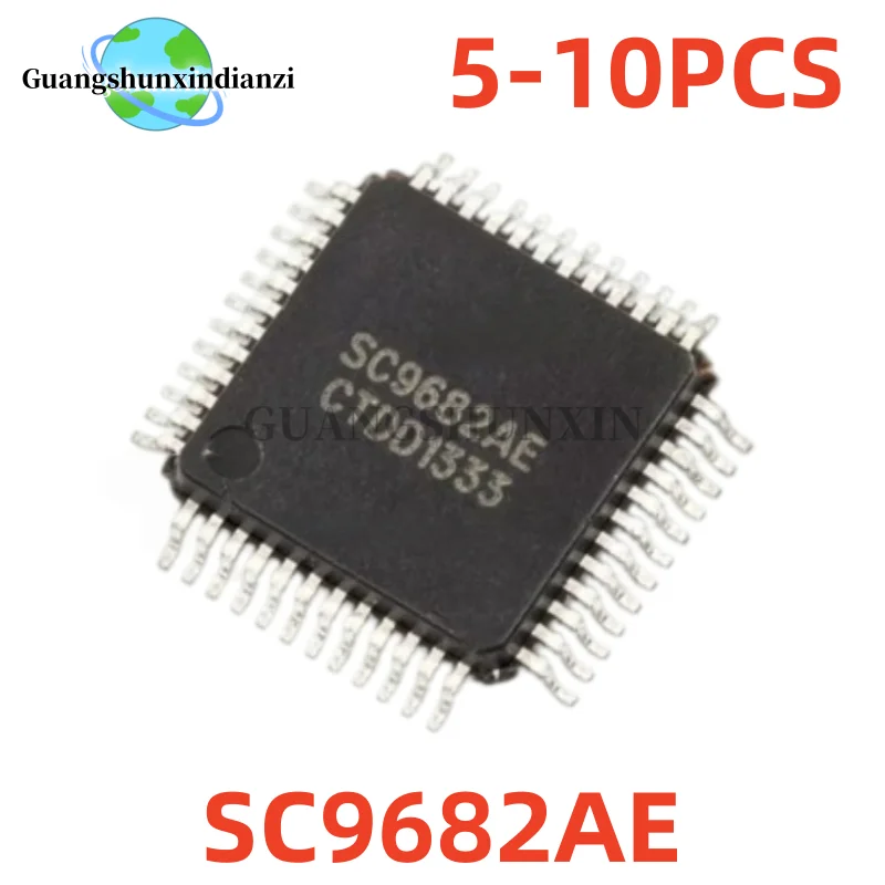 5-10Pcs 100% New High-Quality SC9682AE SC9682 QFP-48 Best Quality Transistor In Stock