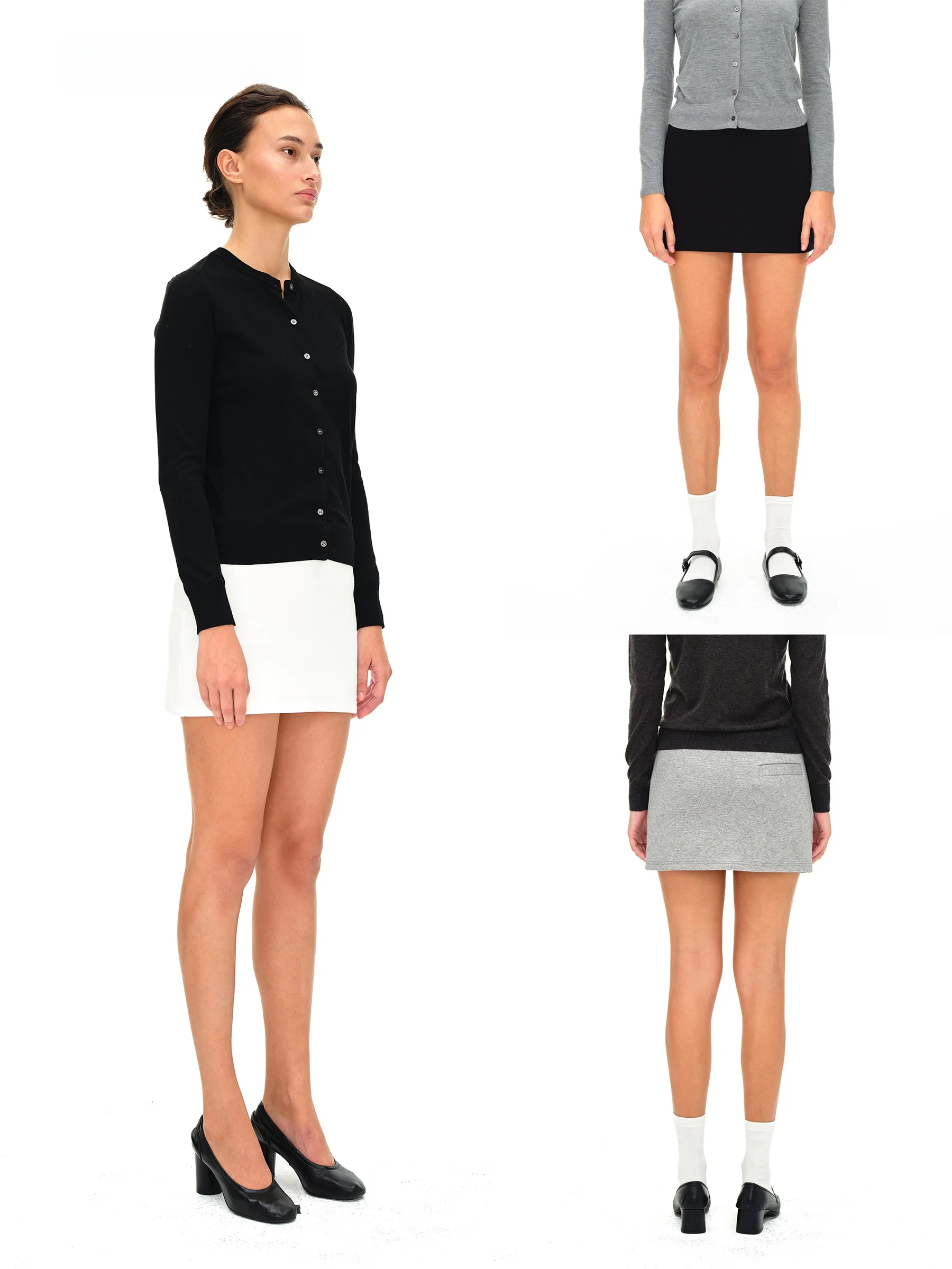 

EMM Air Cotton Elastic Sports Sle ort Skirt Pants Medium Low Waist Anti Exposure Polyester Blend A-Line Skirt