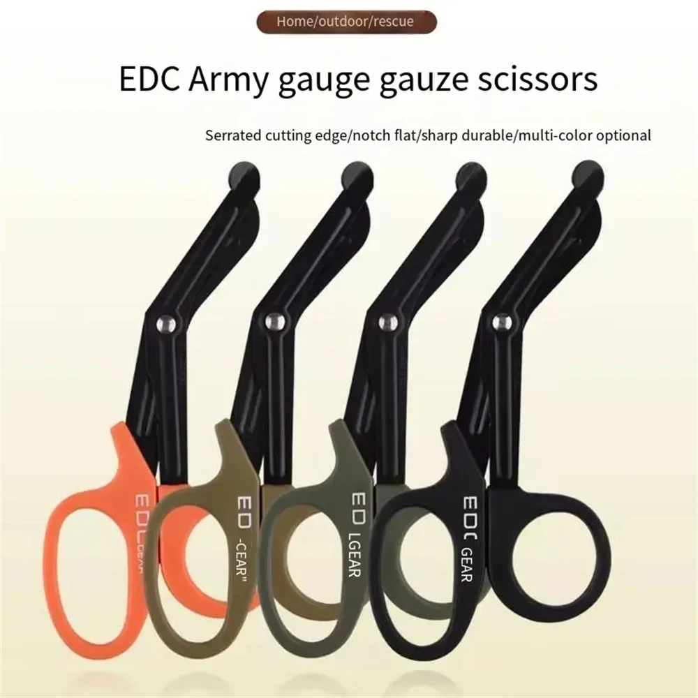 Medical Scissors Survive Paramedic Medical Rescue Scissor Gauze Tactical First Aid Shear Trauma Shears Survival Rescue 1PC