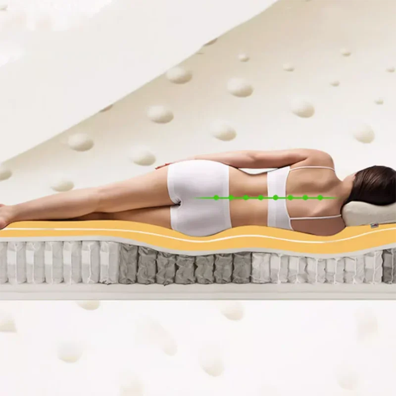 

Mite Removal Firm Bed Mattress High Quality Molblly Latex Bedroom Tatami Mattresses Foldable Core Sleep Colchoneta Furniture
