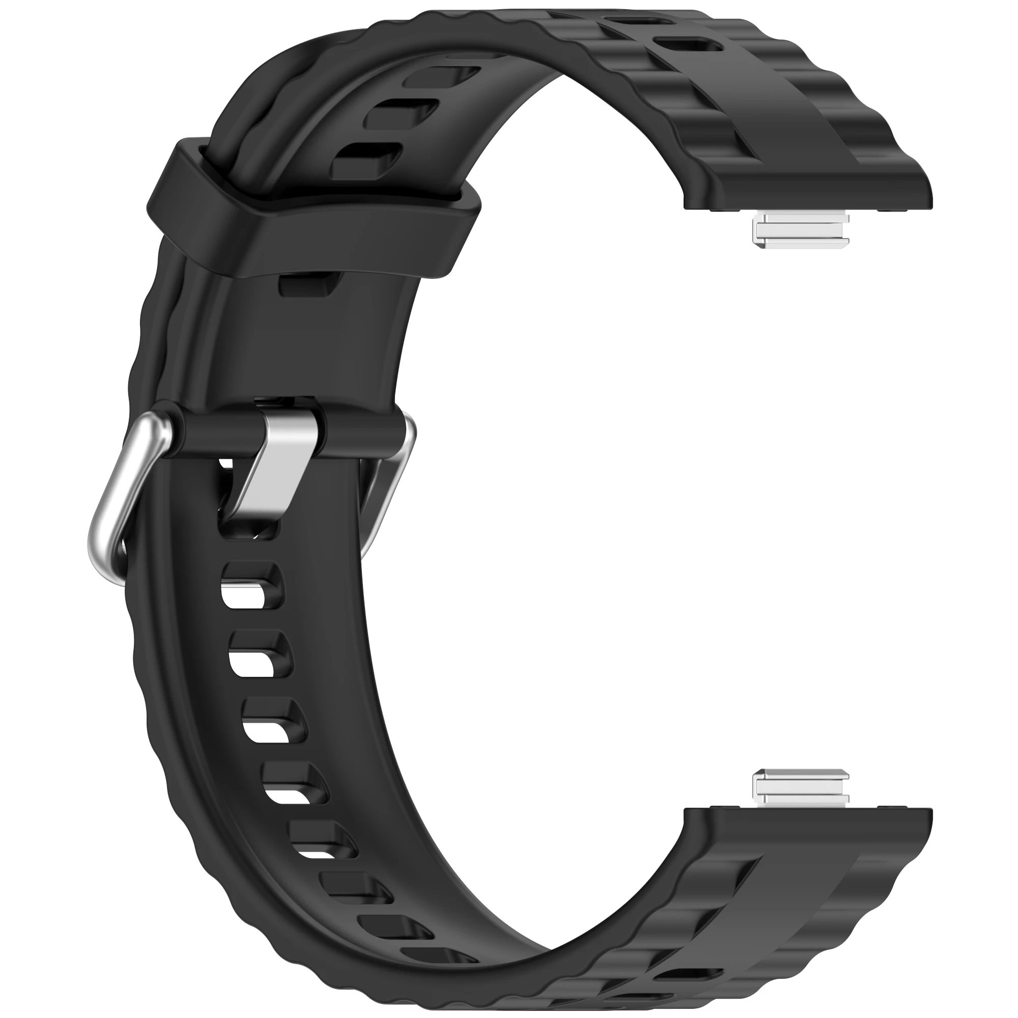 Bracelet d'origine pour Huawei montre Fit 4 Pro montre Bracelet Correa remplacement Sport Silicone Bracelet Huawei montre Fit 4 3 bandes