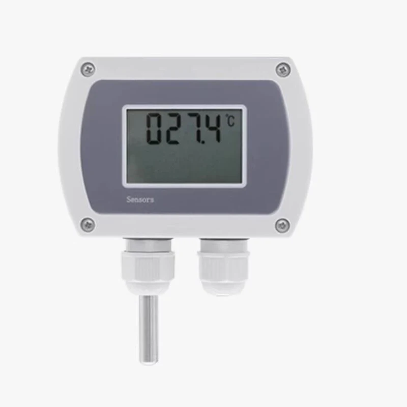 DC 9-36V CWDZ28 Wall Mounted Temperature Transmitter 0.5%FS High Precision Indoor Environment LCD Temperature Sensor -50~100℃