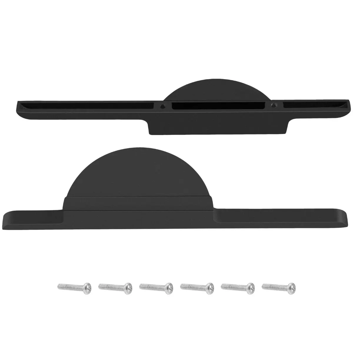 [NEW!ABAG】 Simple Semi-Circular Black Handle Nordic Style Cabinet Door Cabinet Wardrobe Zinc Alloy Handle