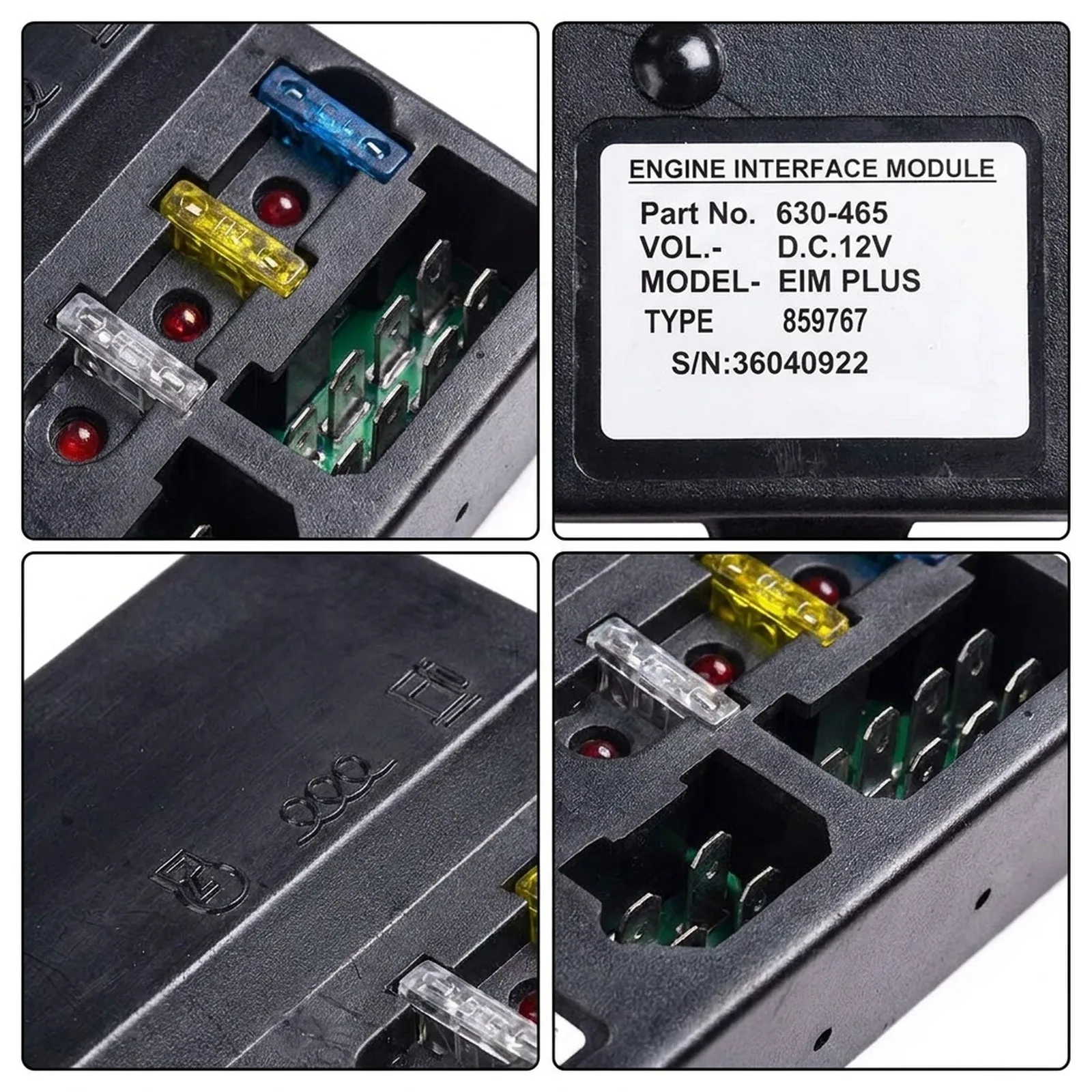 Generator Module EIM630 465/088 Engine Interface Module for Generator Set OLYMPIAN for massey for ferguson 12V