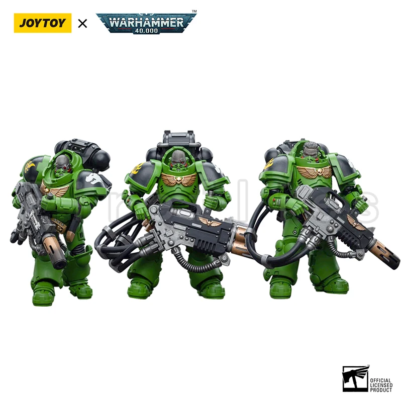 1/18 JOYTOY Action Figure (3PCS/SET) 40K Salamanders Eradicators Anime Model Toy