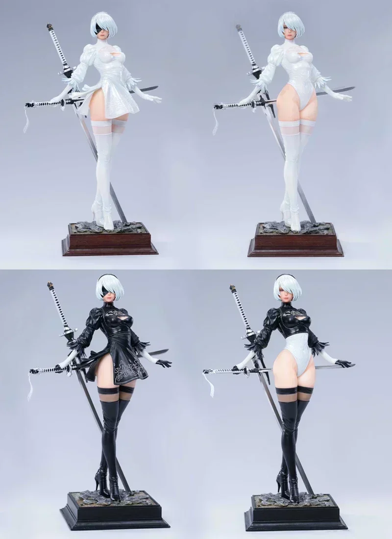 27cm NieR:Automata 2B Sexy Anime Girl Figure GK YoRHa No.2 Type B Action Figure NieR YoRHa 2A Figurine Collectible Model Toys