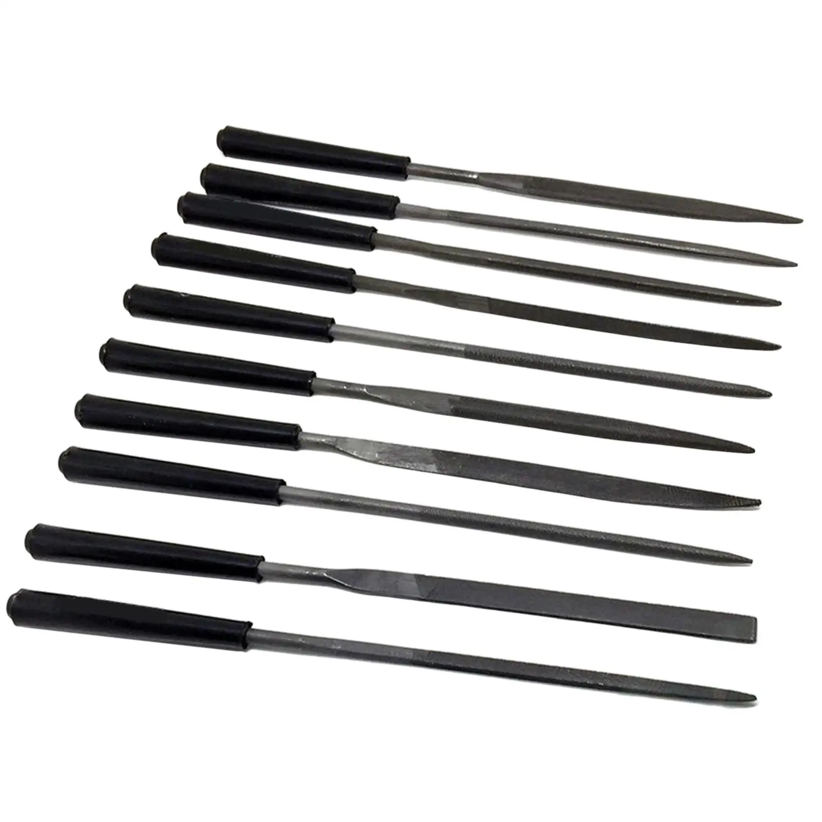 

10 pieces in 1 guitar collar nut saddle slot grinding file set guitar maker