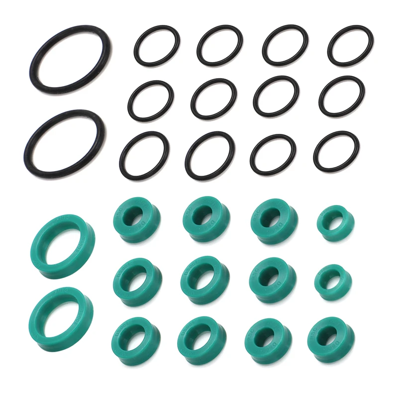 For Mercedes-Benz SL R129 Hydraulic Roof Rebuilt Seal Kit O-ring All Cylinder 1990-2002 1298001672