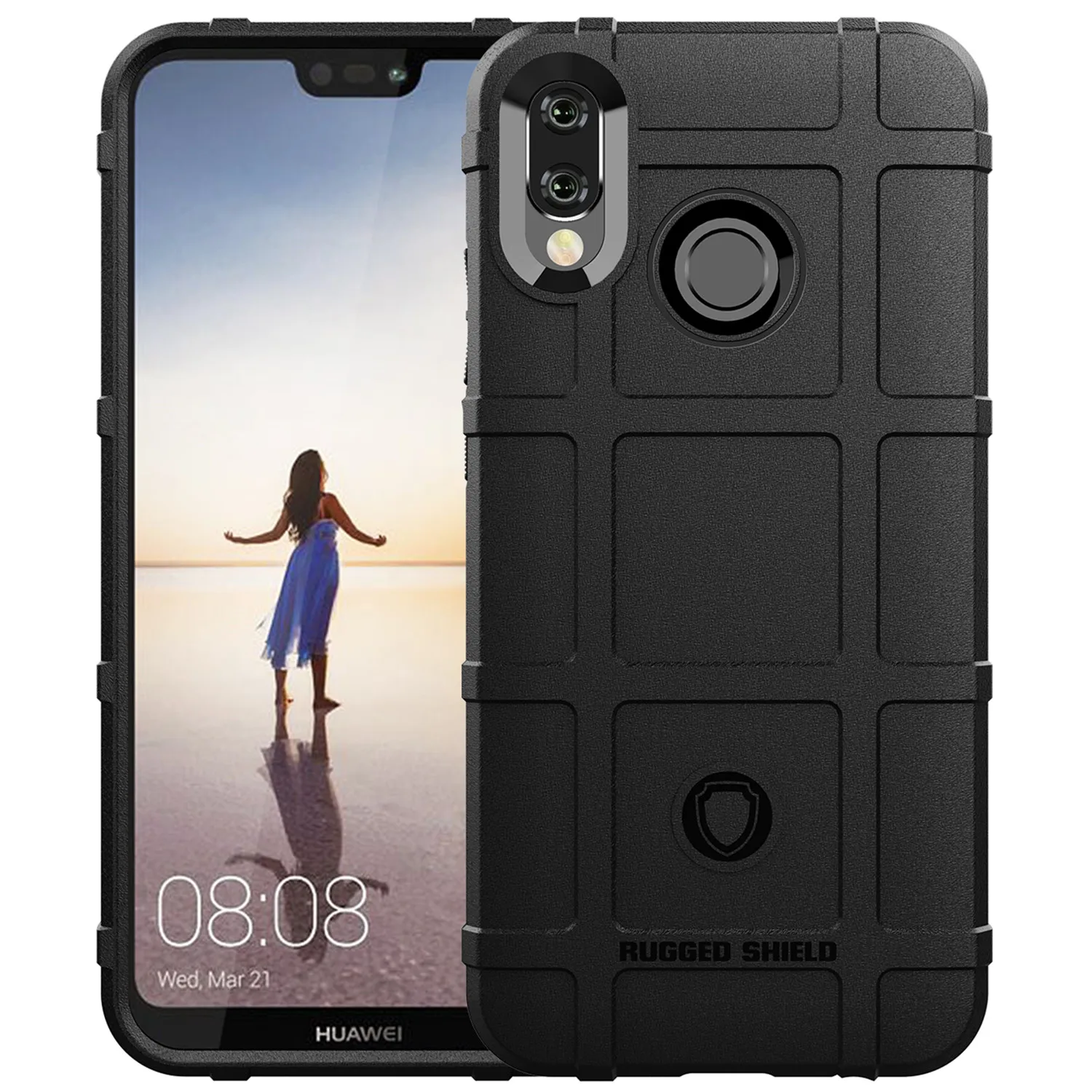 

Armor Phone Case for Huawei P20 Lite P20pro Shield Rubber Phone Cover for P20lite 2019 p20 pro Shockproof Silicone Cases