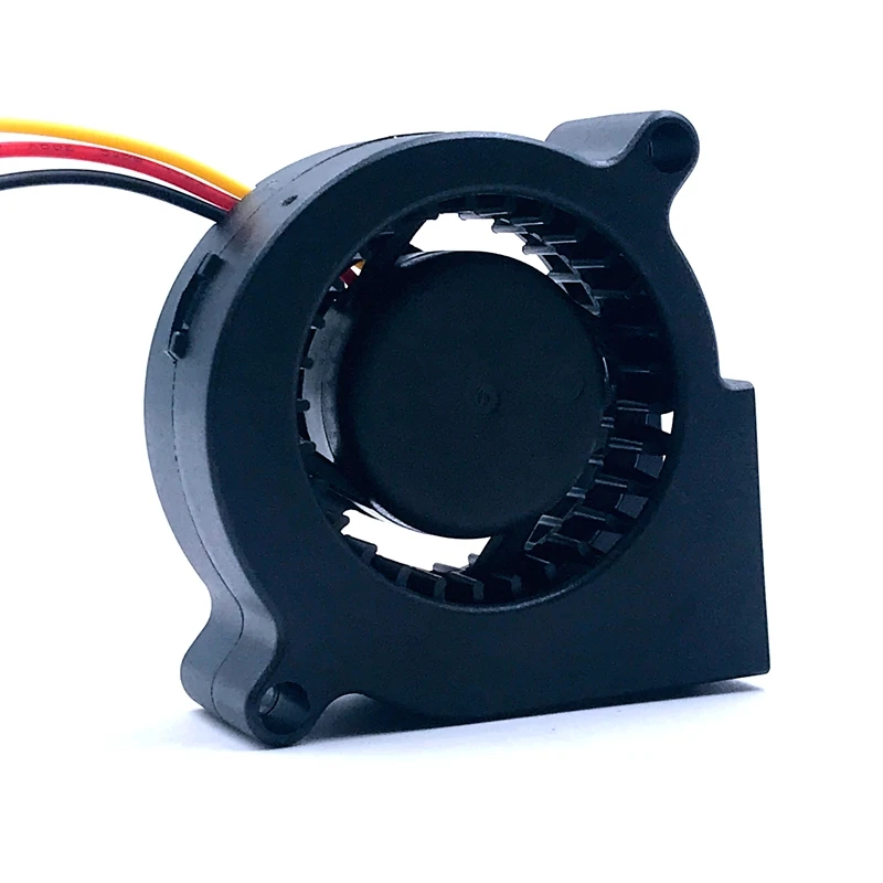 SXDOOL new  5020 Blower DC 12V 0.15A Centrifugal Turbine Fan 50mm 3 wire lead Cooling Cooler 5100RPM dual ball bearing