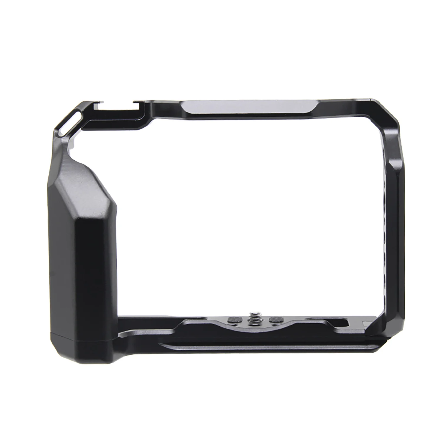 Camera Cage for Fuji XT5 with Cold Shoe Mount for Arca Swiss Tripod Head Quick Release L Plate Bracket Holder Hand Grip