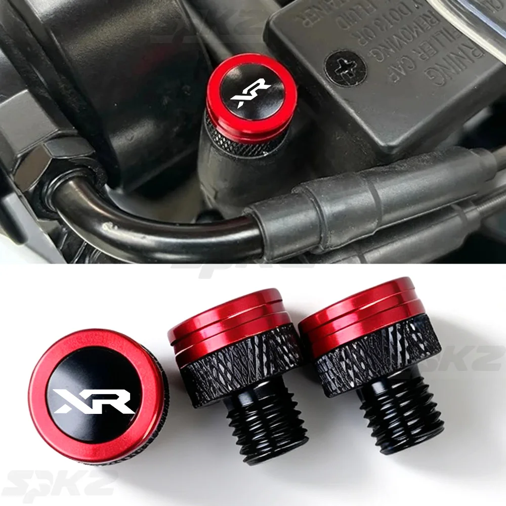 Motorcycle M10*1.25 Aluminum Screws Bolts Mirror Hole Plugs Cap For Honda XR230MOTARD XR 230 250 400 125 2005-2012 Aluminum
