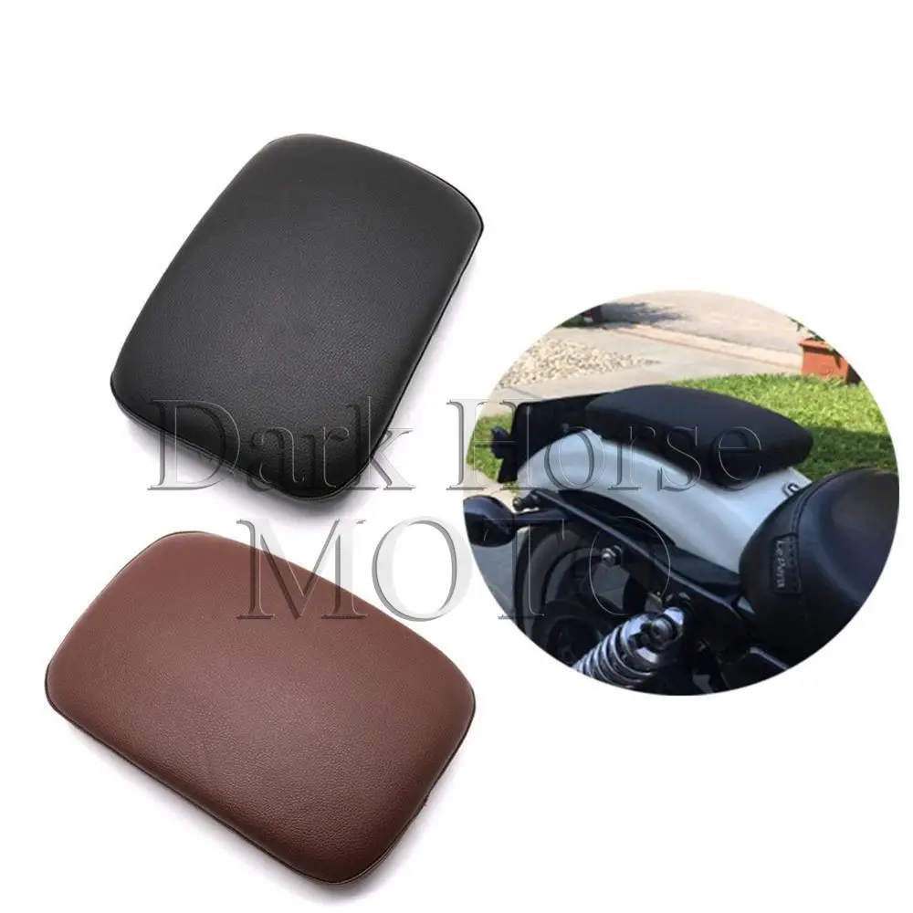 

Lightweight Durable Motorcycle Accessories Rectangular Pillion Passenger PAD Seat 8 Suction CUP for Harley Custom Chopper NEW