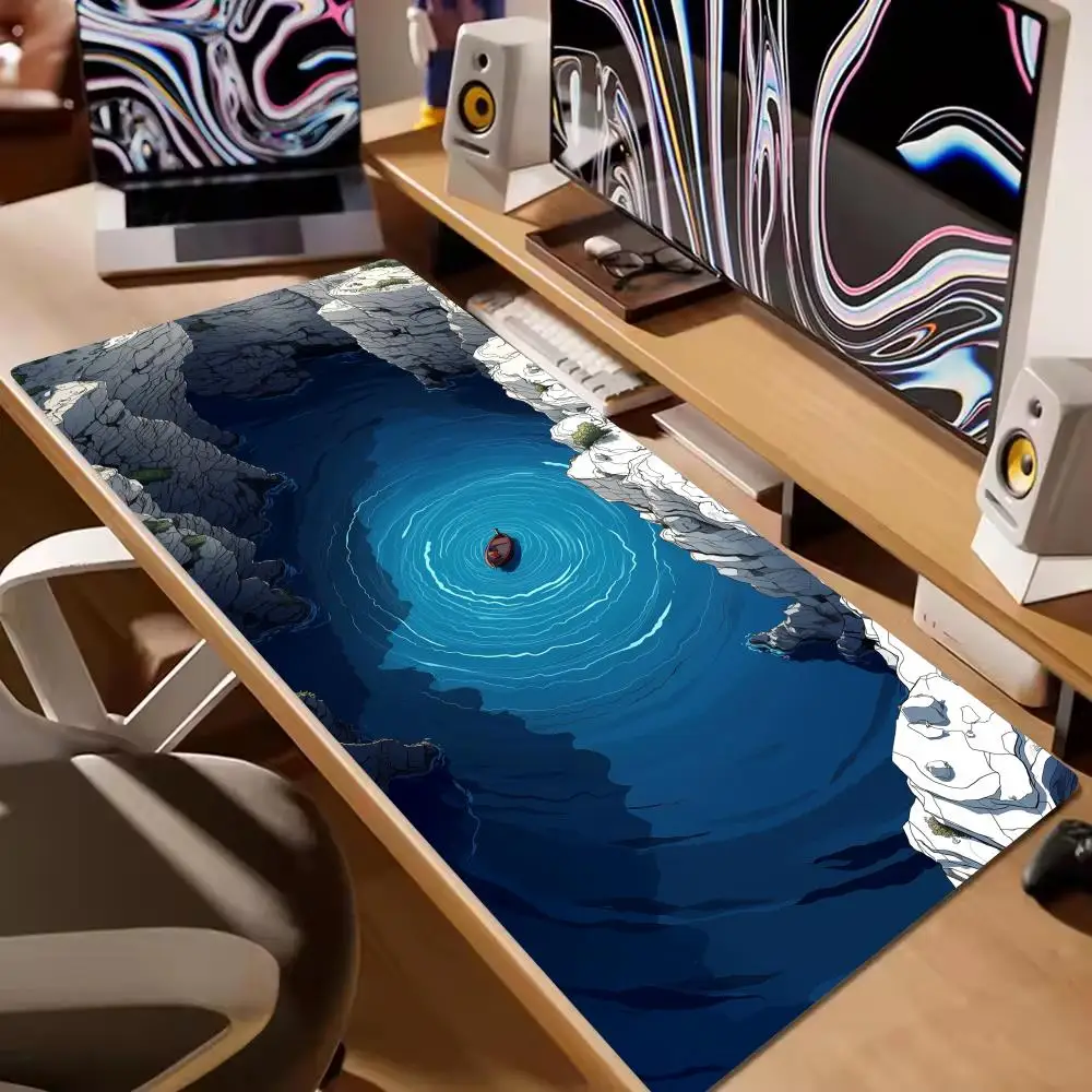 

Canyon Paddling Mouse Pad XXL Computer Accessories Office Game Table Mats Anti-slip Gaming Keyboard Mousepads XL Desk Pads 40x90