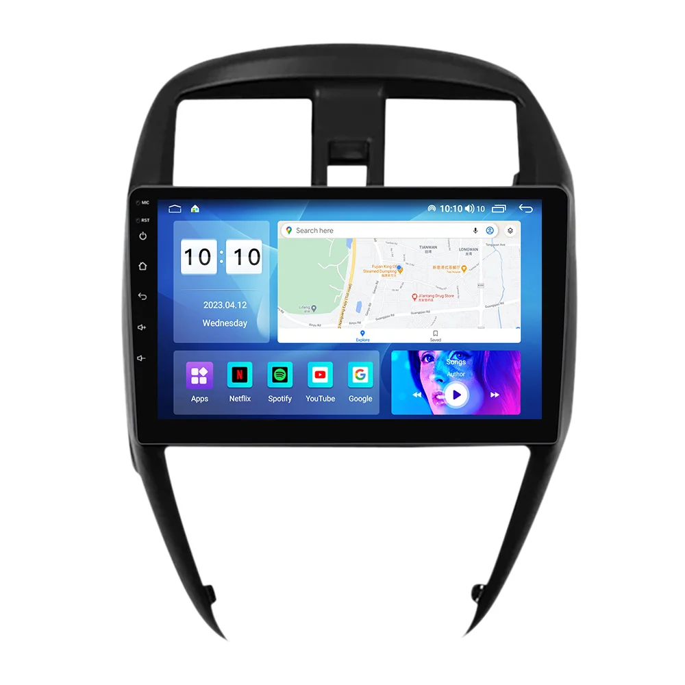 Android 11 8+128G DSP IPS RDS car multimedia For Nissan versa car-play+auto AM FM auto radio car video recorder