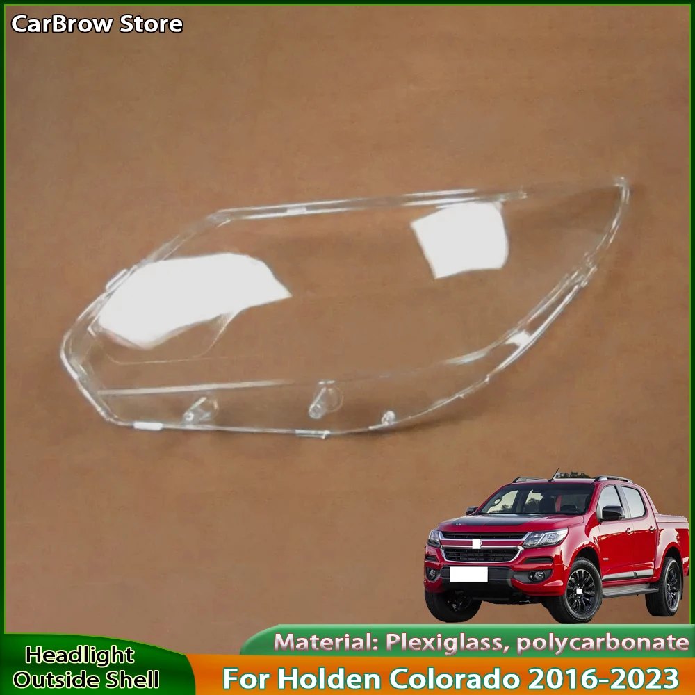 Headlamp Bulb Lens Protector Shell Cover For Holden Colorado 2016-2023 Automotive Headlight Assembly Housing