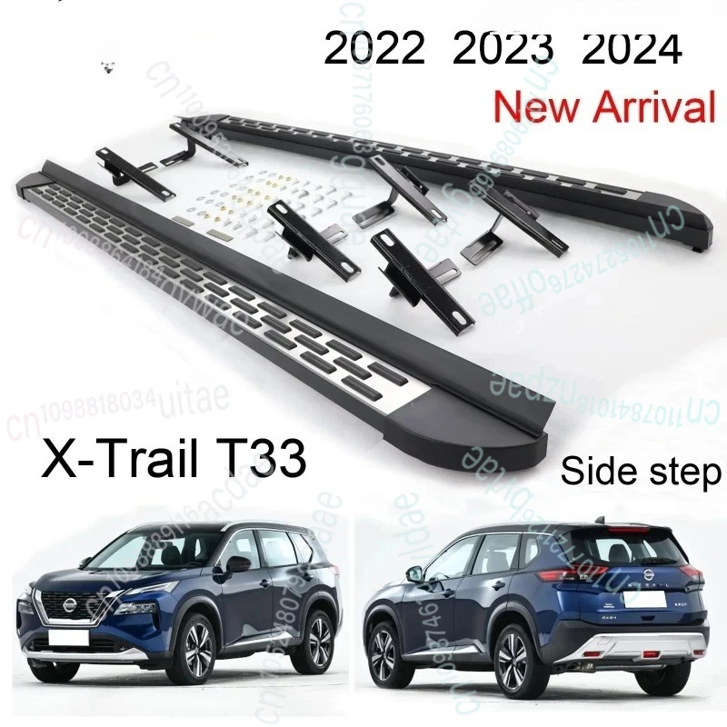 مناسبة لدواسة X-trail Rogue T33 2021 2022 2023 2024 OEM، موديل عصري، تحميل 250 كجم، حفر مجاني #1