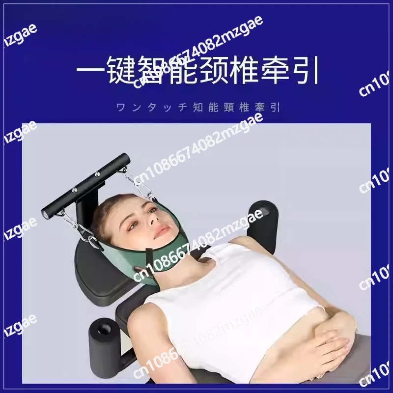 Electric Lumbar Spine Tensioner & Traction Table - usage example