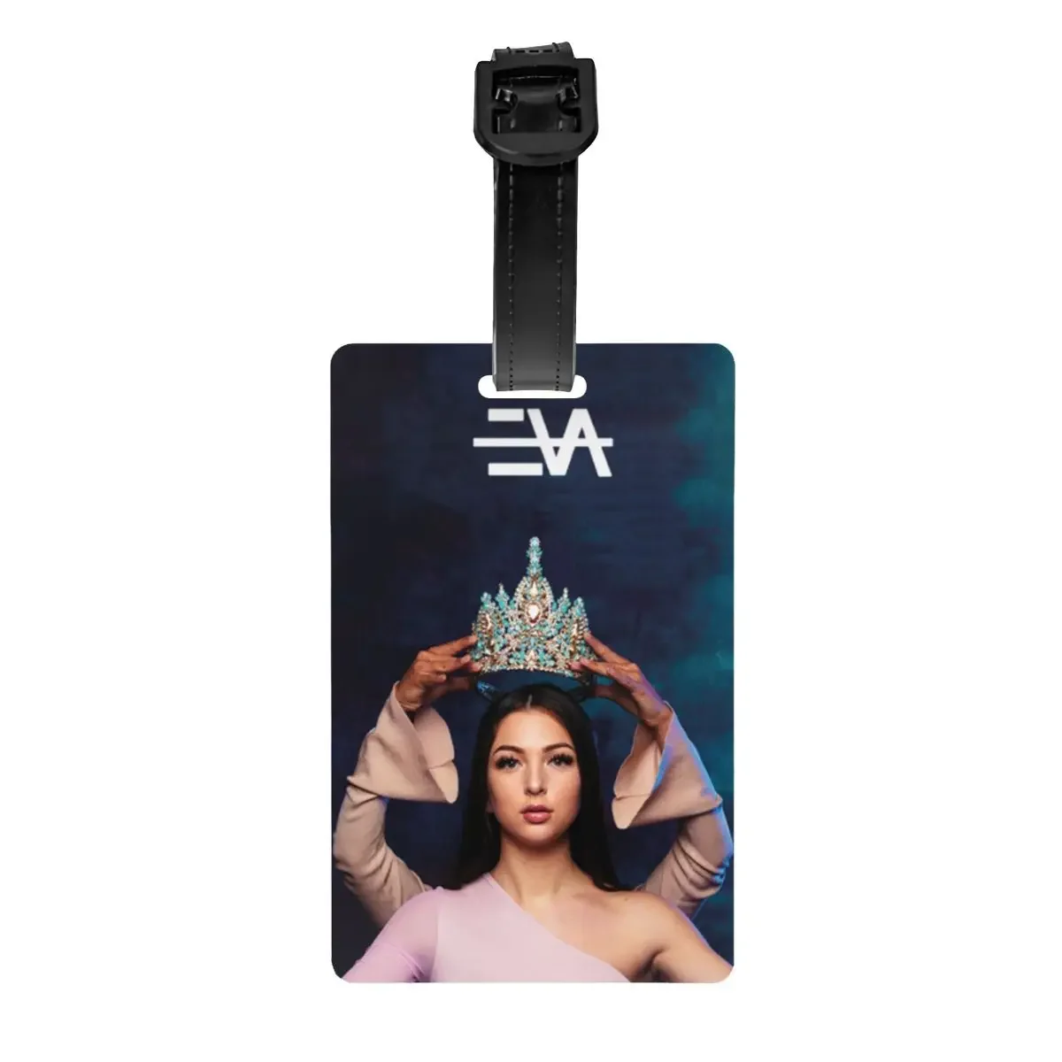 

Eva Queen Luggage Tag Custom French Singer Baggage Tags Privacy Cover Name ID Card