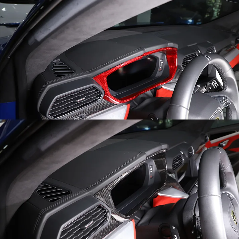 Dashboard Frame For Lamborghini URUS 18-21 True Carbon Fiber 1-piece Set (Left Peptide)