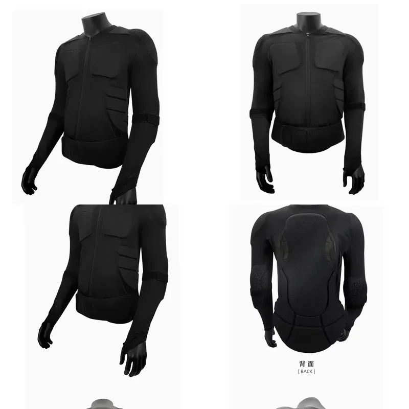 Moon New Adult SP2 Skiing Protective Gear Set - Armor, Shoulder, Elbow, Back, Chest Protectors for Fall Protection Soft Armor