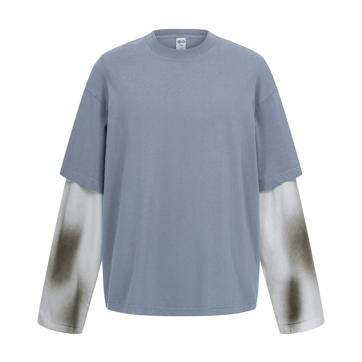 Fall/Winter  new spray monkey wash two cotton long sleeve t-shirts