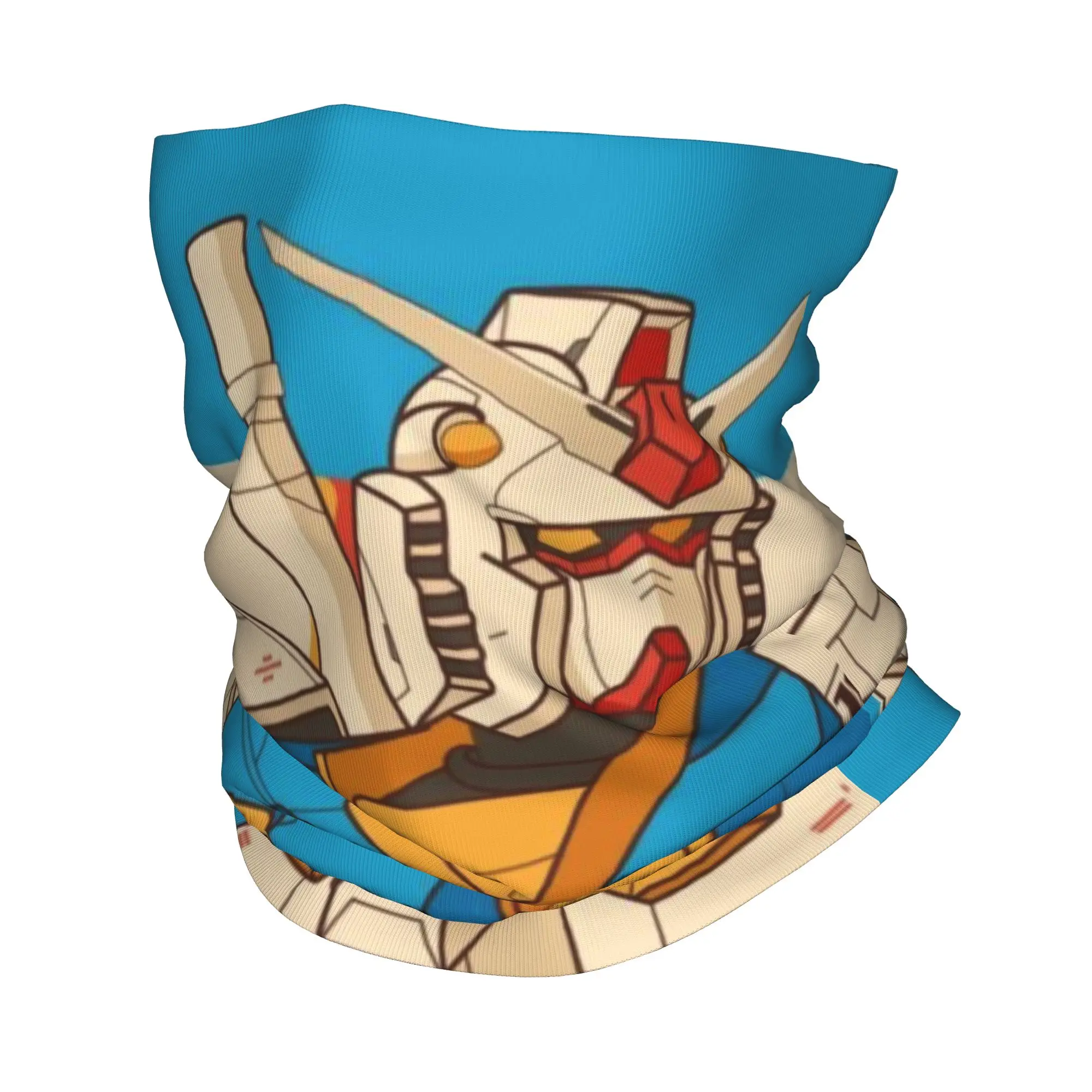RX 78 2 (10) Bandana Cover Club Gundam Face Scarf Running Unisex Pañuelo para la cabeza para todas las estaciones