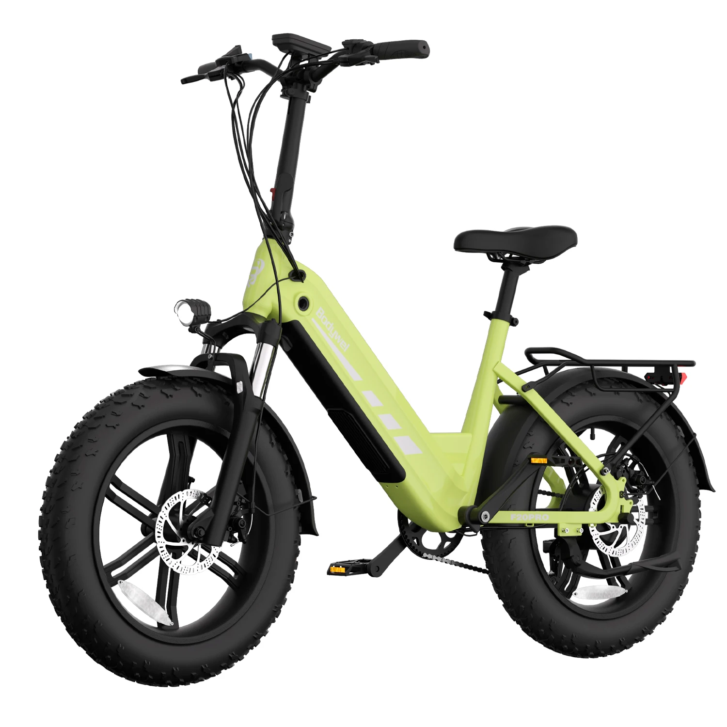 Bodywel F20 Pro Erwachsenen-Elektrofahrrad E-Bike 48V18AH Akku 20 Zoll Reifen Schneemobil E-Bike – Detail 9