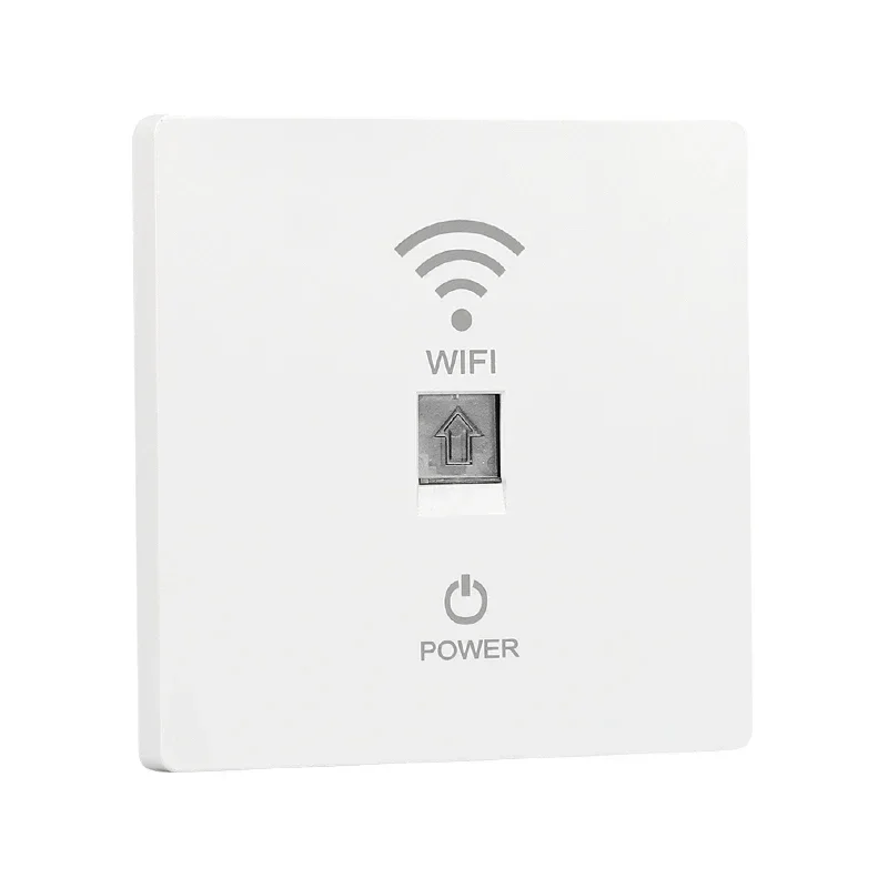 ​​Hidden 86-Type WiFi Router Panel - 1000Mbps Wireless AP/Repeater with 110V-220V for Whole House Coverage​