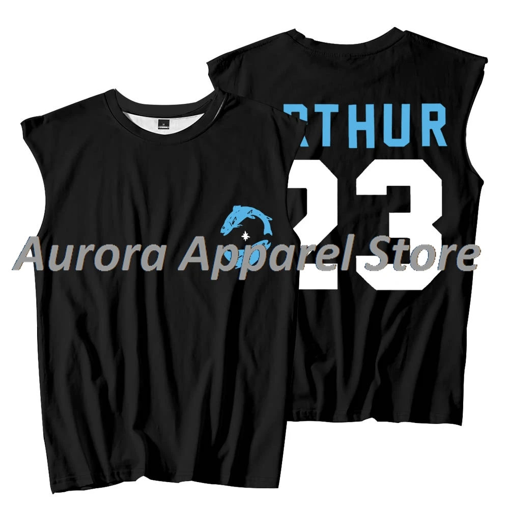 

Футболки без рукавов James Arthur 23, World Tour The Pisces, товары для косплея, женские и мужские модные майки, футболка