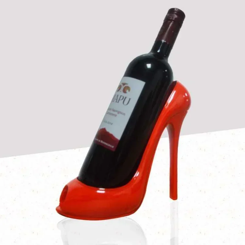 Creative High-heeled Shoes Wine Rack Home Living Room Table Ornaments Decorations to Send Friends Gifts Living Room Decoration