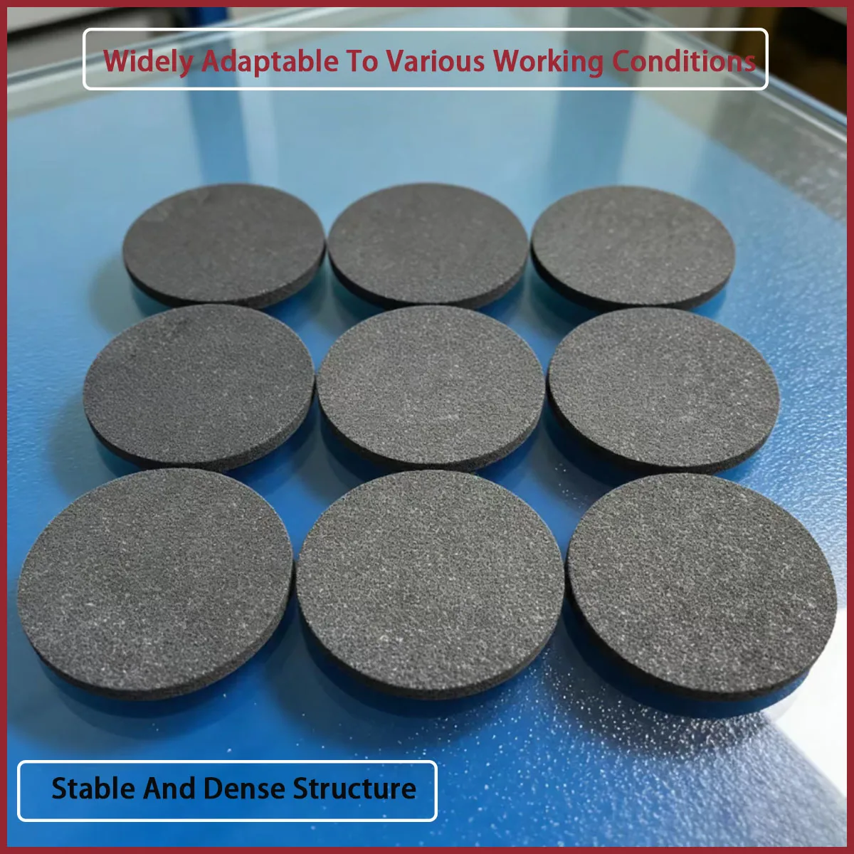 3-90mm Diameter Stainless Steel Powder Sintered Filter Plate Used For Filtration, Solid- Separation, Etc