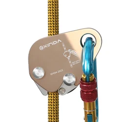 XINDA Professional Outdoor Rock Climbing Mountaining Self-Locking Auto Locking Carabiners Anti Fall Protective Grasp Rope Gear