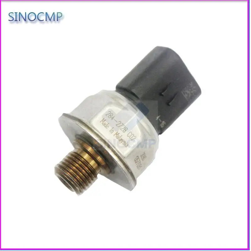 New Oil Pressure Common Rail Sensor 284-2728 2842728 For CAT Excavator C02 Excavator Engine Excavator Parts