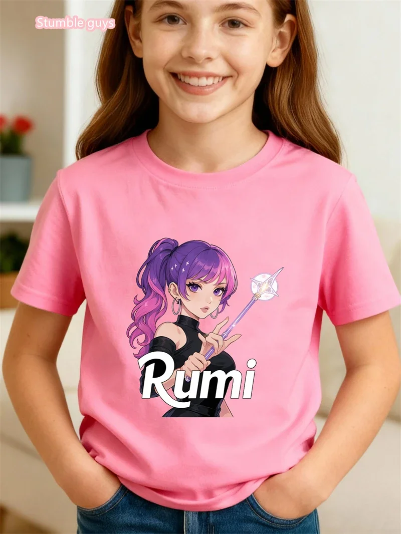 Boys Casual Gamer T Shirt Cool Video Game Pattern Print Short Sleeve Lightweight Breathable Summer Kids Tops