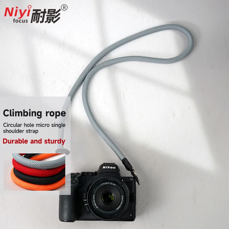New Camera Shoulder Strap for Sony Nikon Canon Fuji Pentax Panasonic Olympus Beads Round Rope  Lanyard Quick Release Belt