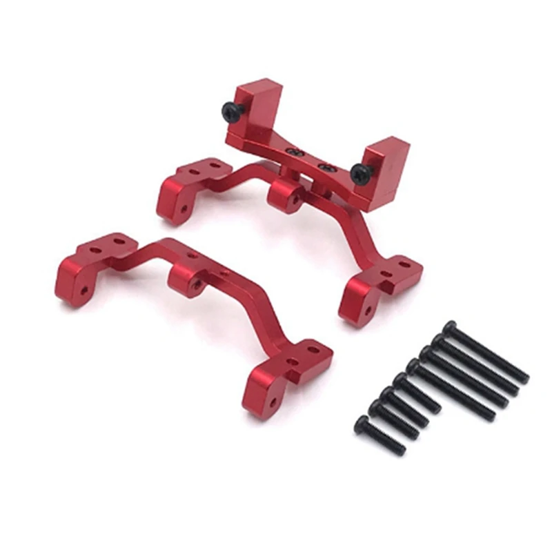 Metal Pull Rod Mount Seat And Servo Mount Bracket For MN D90 MN99S WPL C14 C24 B14 B24 RC Car Upgrade Parts