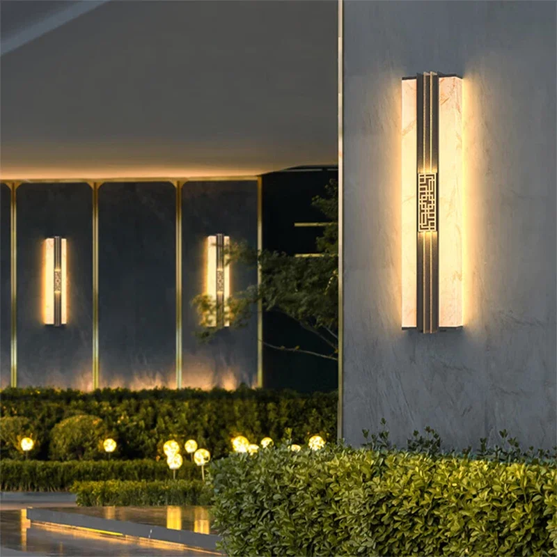 AFRA Contemporary LED Outdoor Wall Lamps Electric Simplicity Waterproof Balcony Hallway Courtyard Villa Gate Hotel